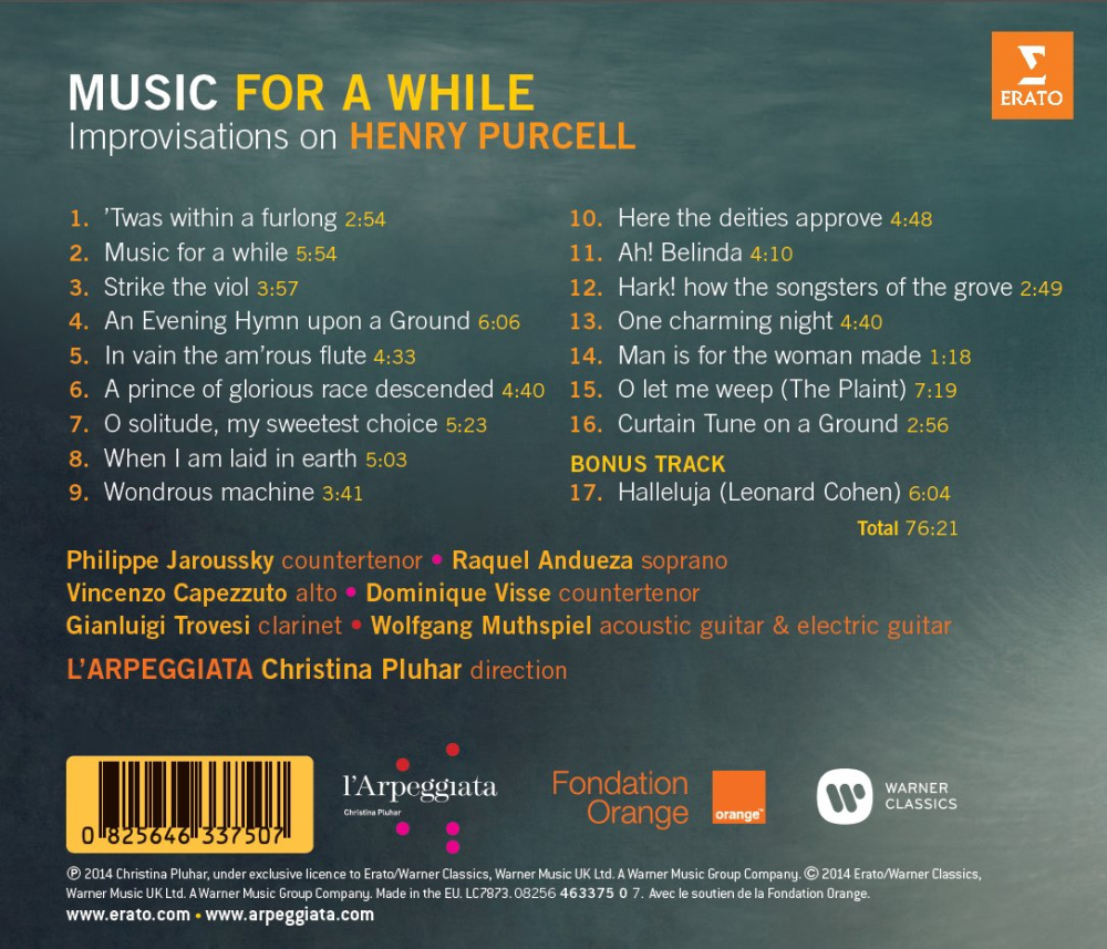 Music For A While - Improvisations On Purcell
