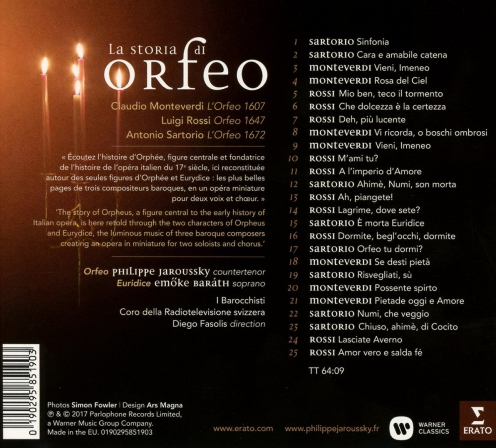 La Storia Di Orfeo