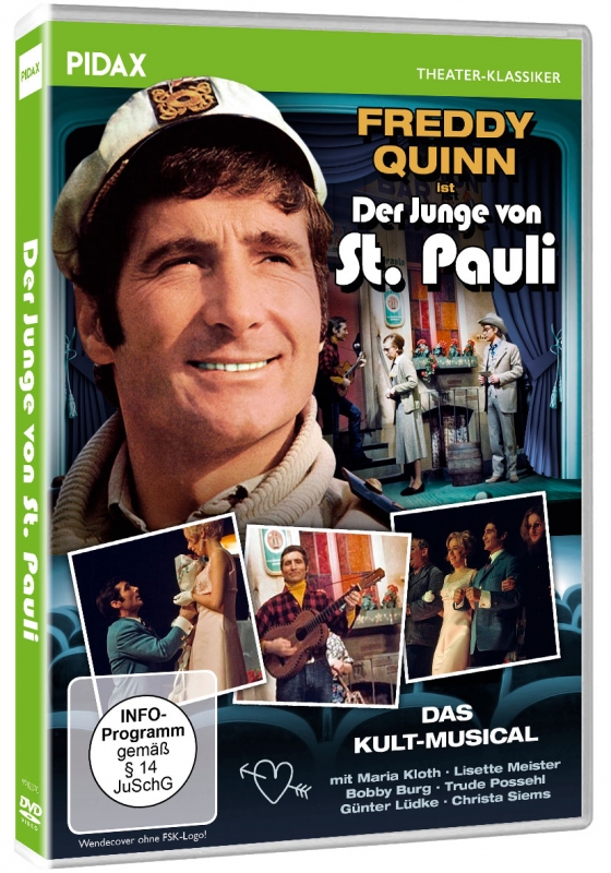 4260696731831 - Freddy Quinn Der Junge von St Pauli (DVD)