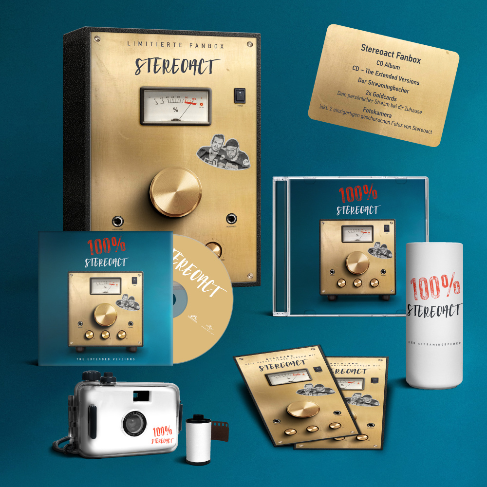 0602507427221 - 100% (Limitierte Fanbox) - Stereoact (CD)