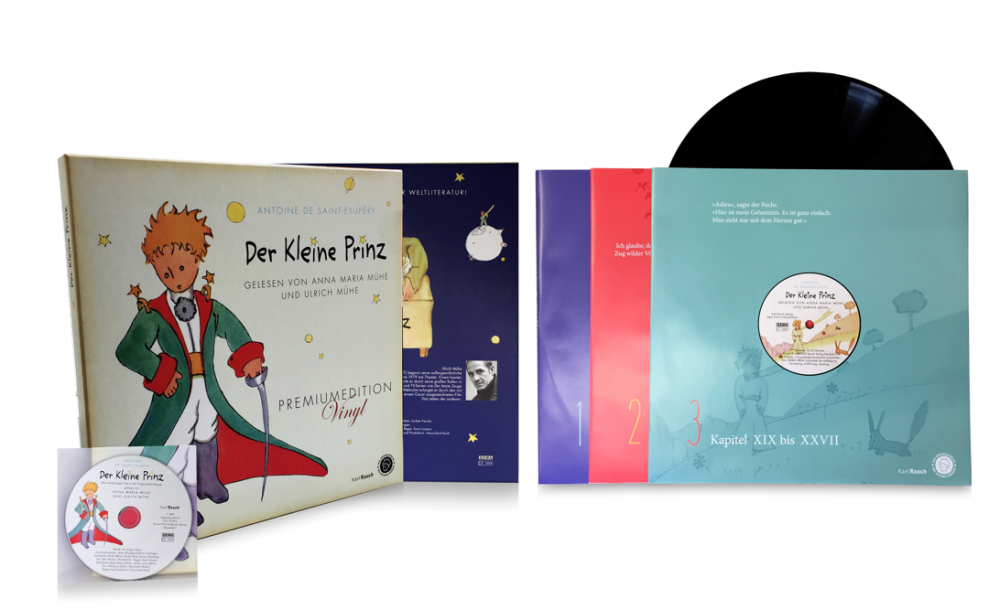 9783959953351 - Der Kleine Prinz-Premium Edition (3lp+Cd) (Vinyl) - Antoine de Saint-Exupery (LP)