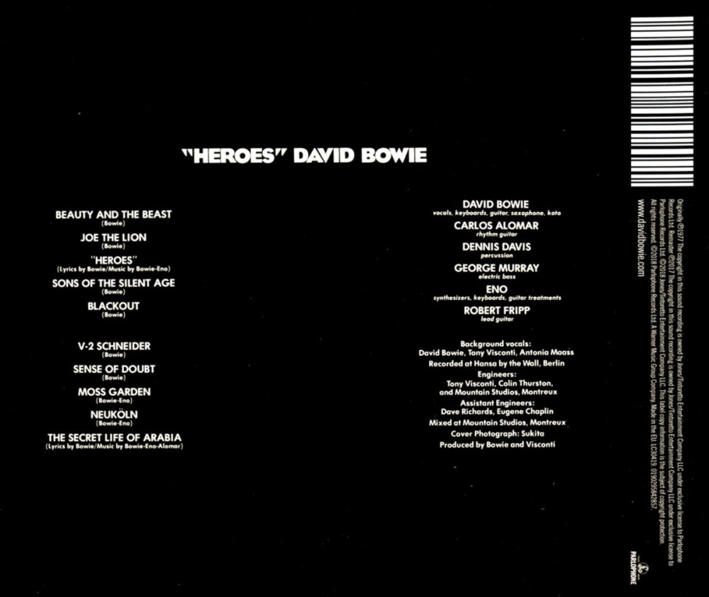 Heroes (2017 Remastered Version)