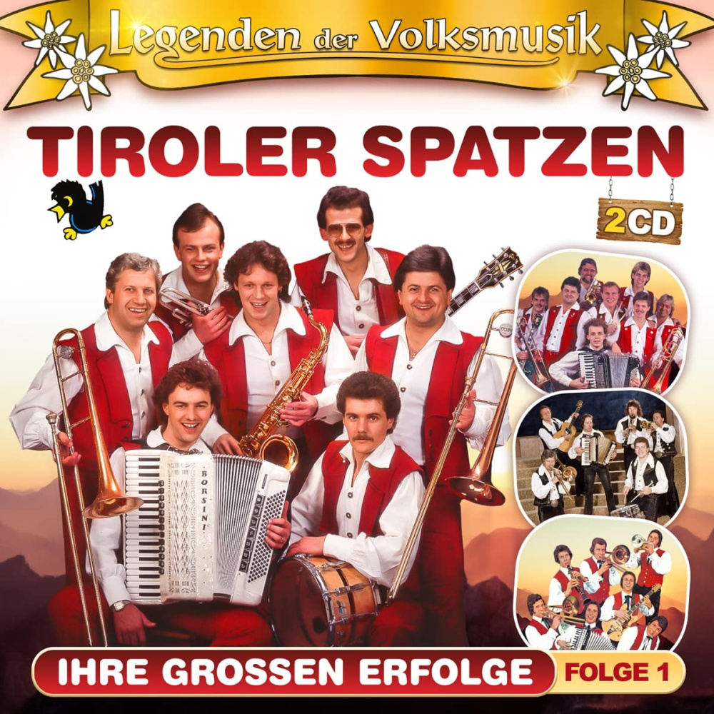 9003549536154 - Legenden Der Volksmusik-Ihre Großen Erfolge - Tiroler Spatzen (CD)