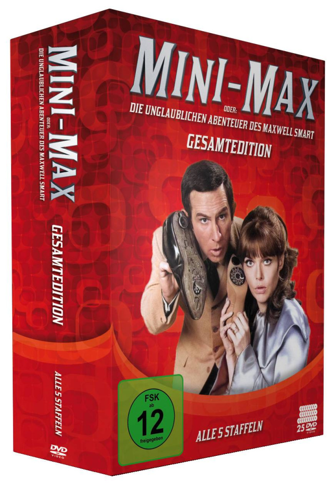 4042564217346 - Don Adams - GEBRAUCHT Mini-Max oder Die unglaublichen Abenteuer des Maxwell Smart - Gesamtedition (25 Discs) - Preis vom 05072023 043534 h