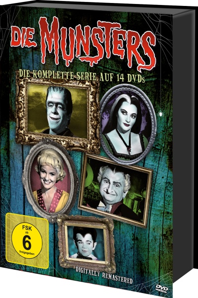 4020628772277 - Die Munsters - Die komplette Serie (DVD)