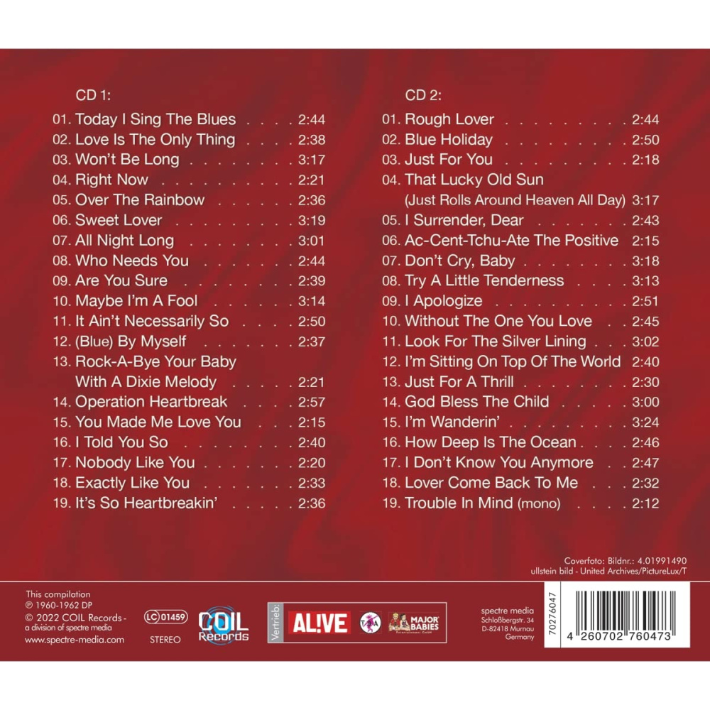 Today I Sing The Blues - 38 Greatest Hits