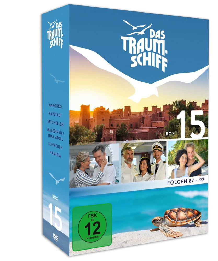 4052912270084 - Fritz Umgelter - GEBRAUCHT Das Traumschiff - Folgen 87-92 [3 DVDs] - Preis vom 06062023 050843 h