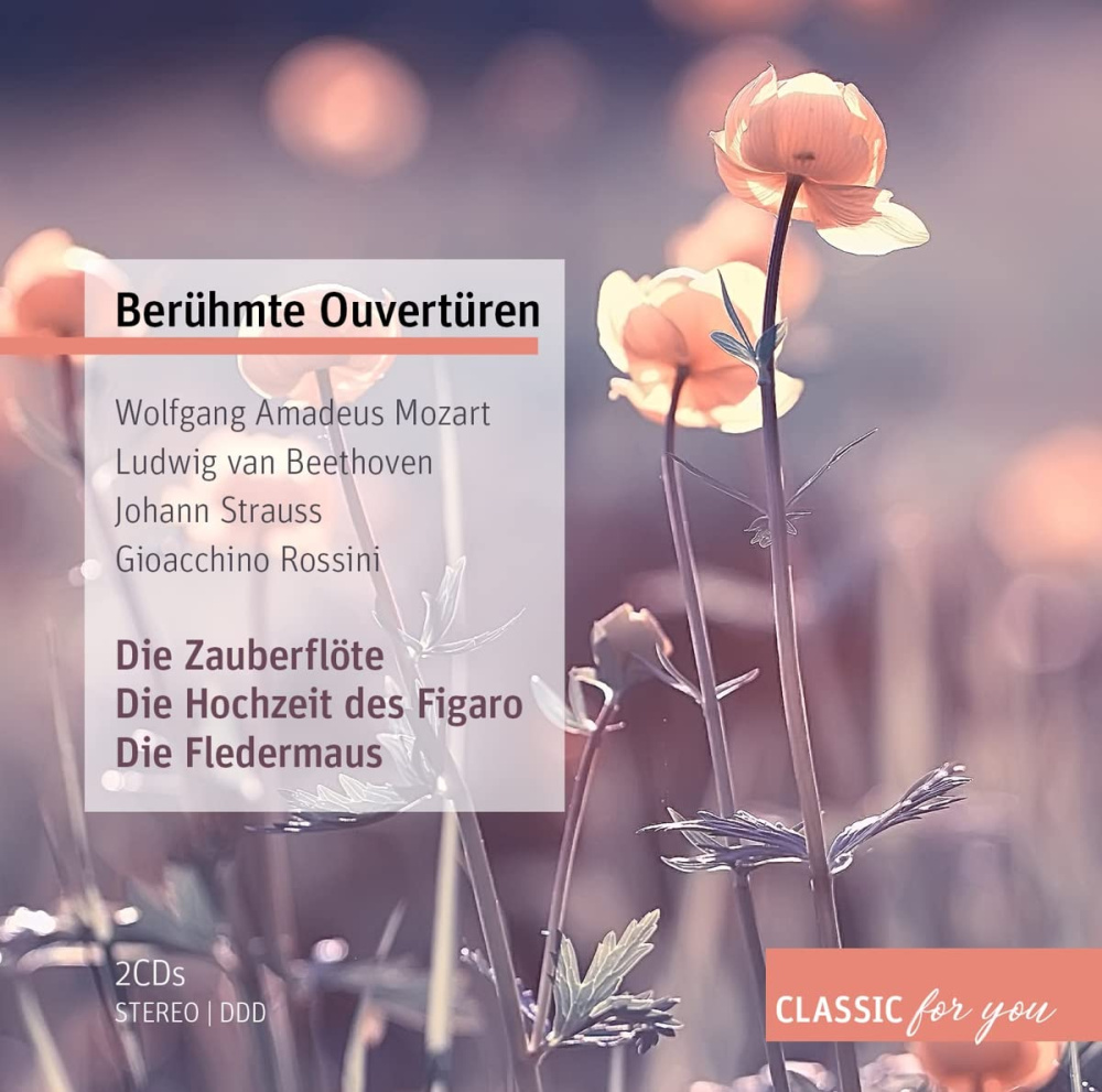 0194111016057 - Berühmte Ouvertüren - Mozart-Beethoven-Suppe-Rossini-Adam-Nicolai-UA (CD)