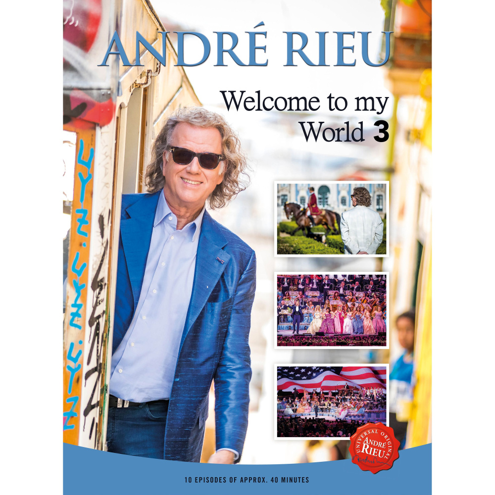 7444754896893 - Welcome To My World 3 (3 DVDs) - Andre Rieu (DVD)