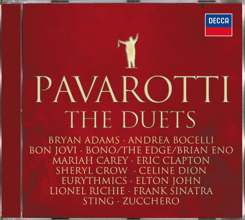 0028947810995 - Pavarotti - The Duets - Pavarotti Carey Dion John Bono Sting (CD)