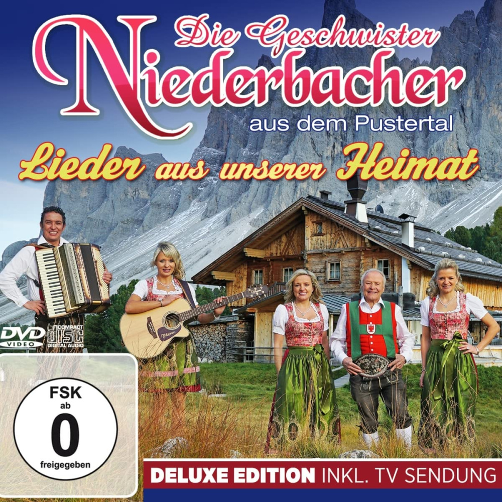 9002986721109 - Lieder Aus Unserer Heimat-Deluxe Edition - Die Geschwister Niederbacher (CD mit DVD)