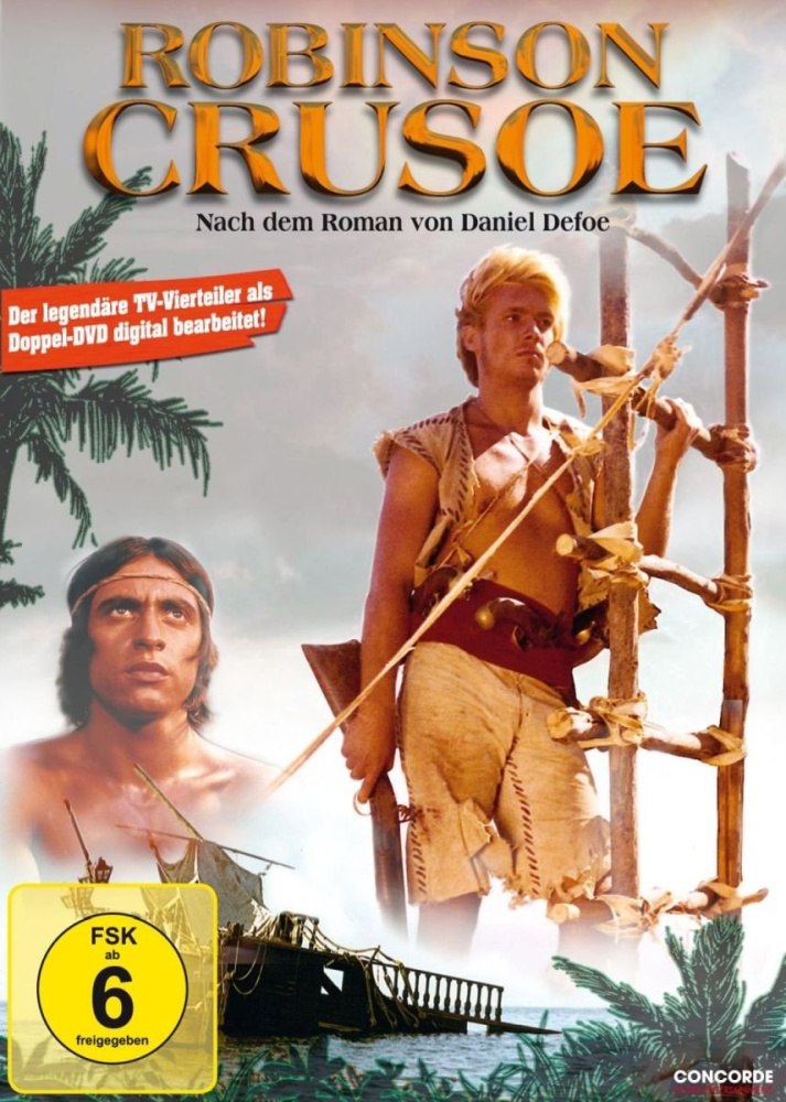 4010324024954 - Jean Sacha - GEBRAUCHT Robinson Crusoe (2 DVDs) - Die legendären TV-Vierteiler - Preis vom 02082023 050232 h