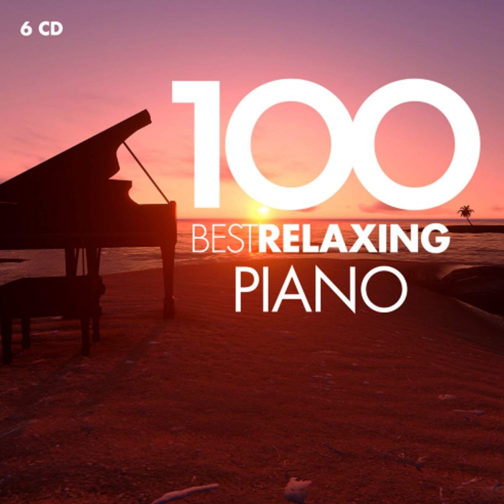 0190295670009 - 100 Best Relaxing Piano - Chamayou Pires Ciccolini Grimaud Barenboim (CD)