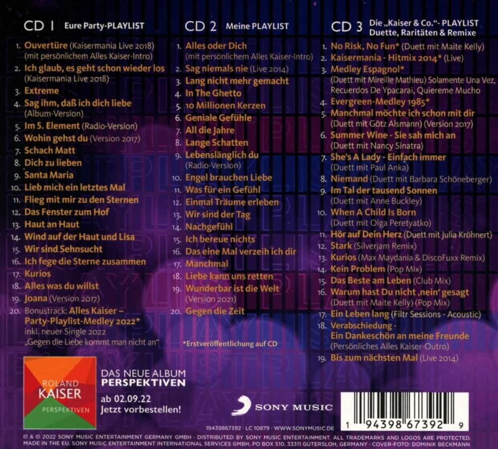 Meine Playlist - Alles was Du willst