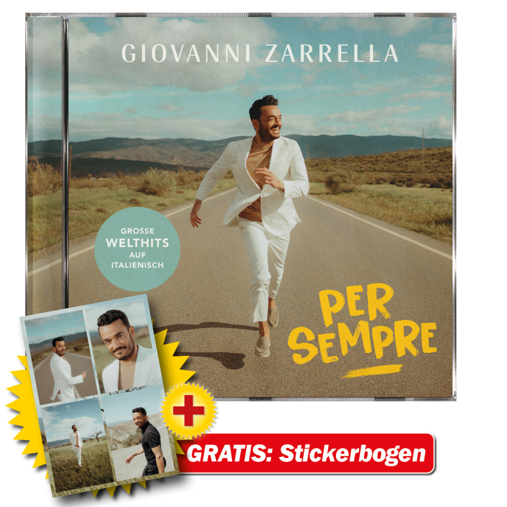 Produktabbildung: PER SEMPRE + GRATIS Stickerbogen (Exklusives Angebot)