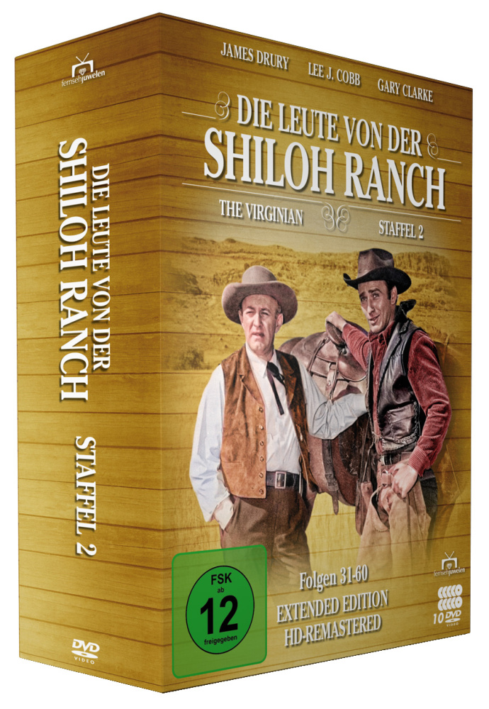 4042564220988 - Die Leute von der Shiloh Ranch - Staffel 2 (DVD)