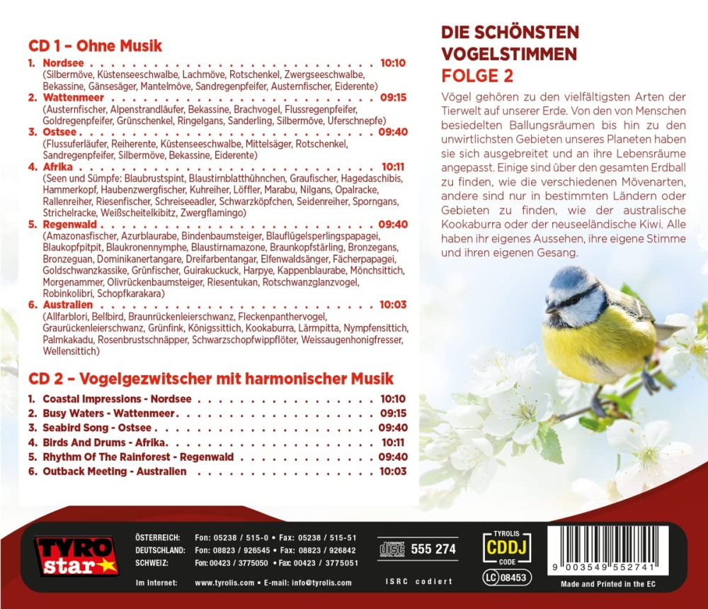 Die schönsten Vogelstimmen Folge 2