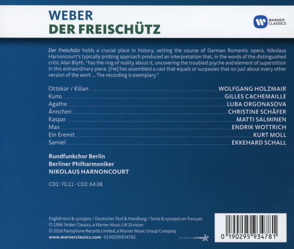 Weber: Der Freischütz