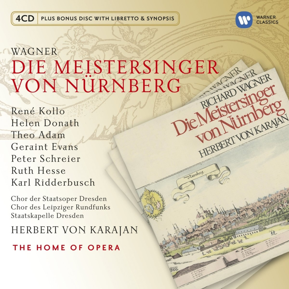 5099964078823 - Die Meistersinger von Nürnberg - Karajan Kollo Donath (CD)