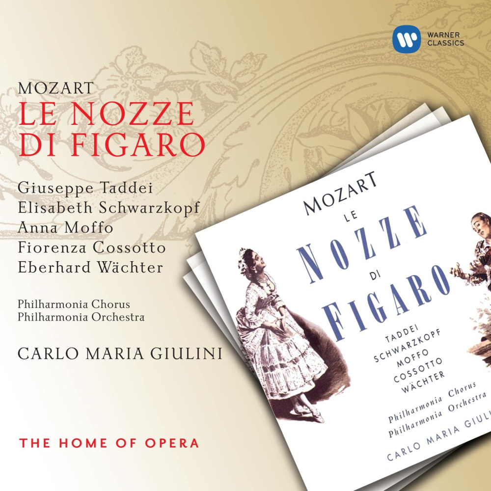 5099973595922 - Le Nozze Di Figaro - Giulini Schwarzkopf Taddei (CD)