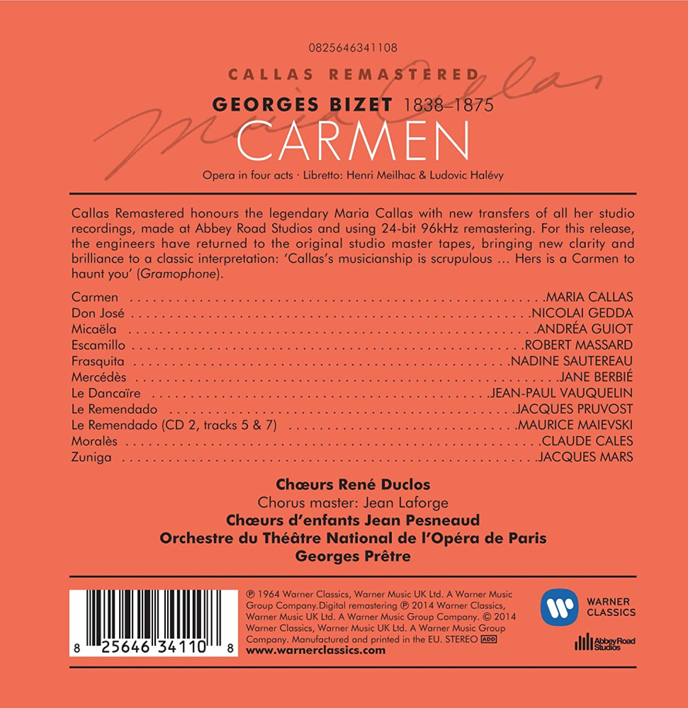 Bizet: Carmen 1964 (Remastered 2014)