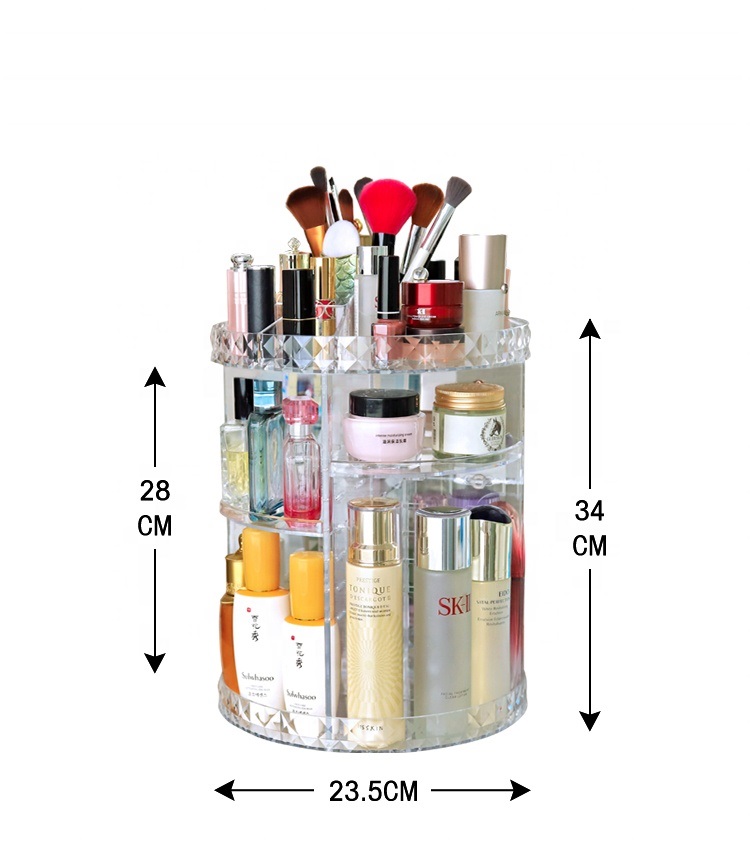 Kosmetikorganisator rund