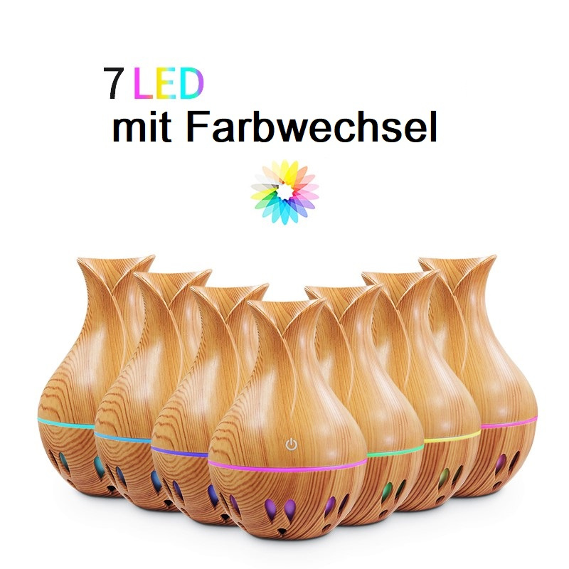 Aroma-Luftbefeuchter mit LED Farbwechsel