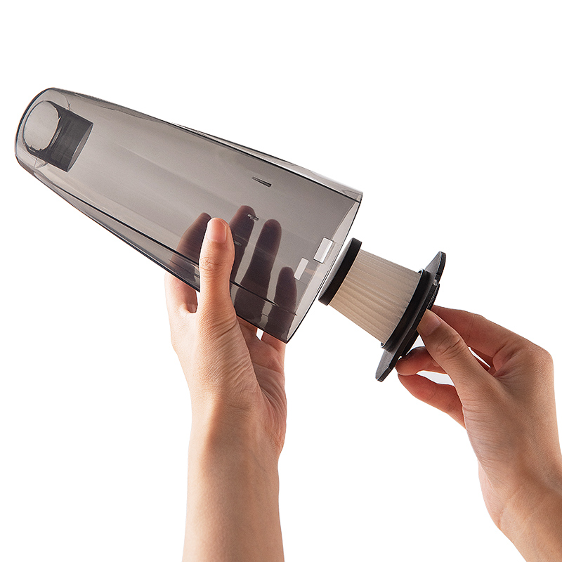 Akku-Handstaubsauger schwarz