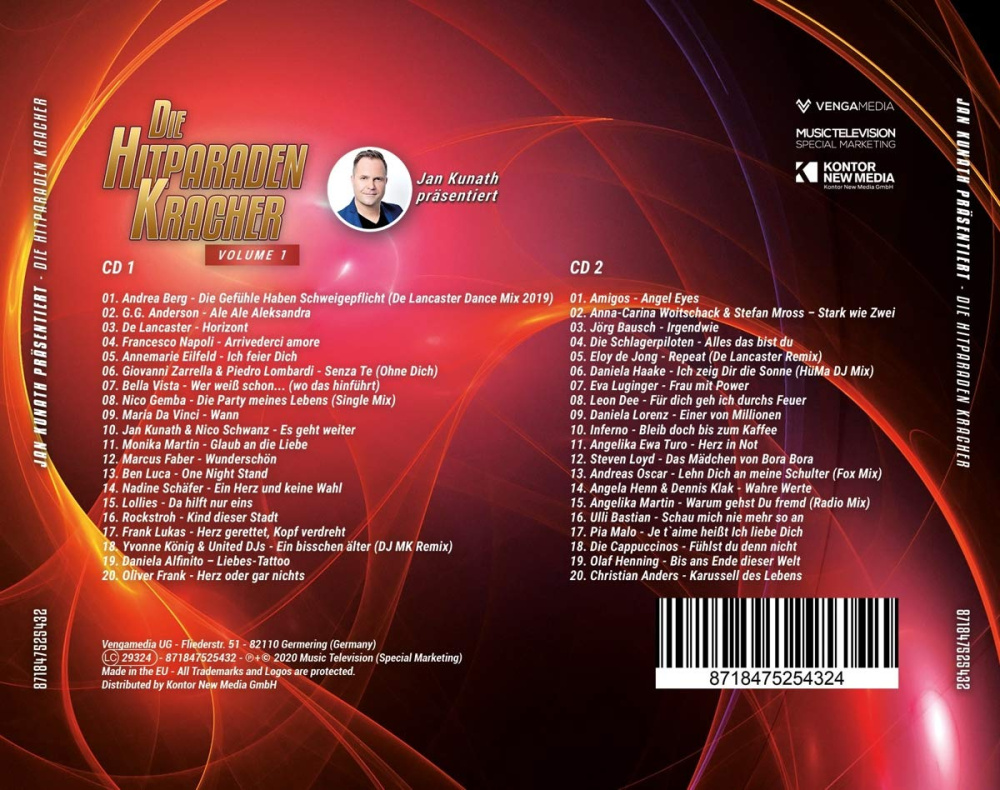 Jan Kunath präsentiert: Die Hitparaden Kracher Vol.1