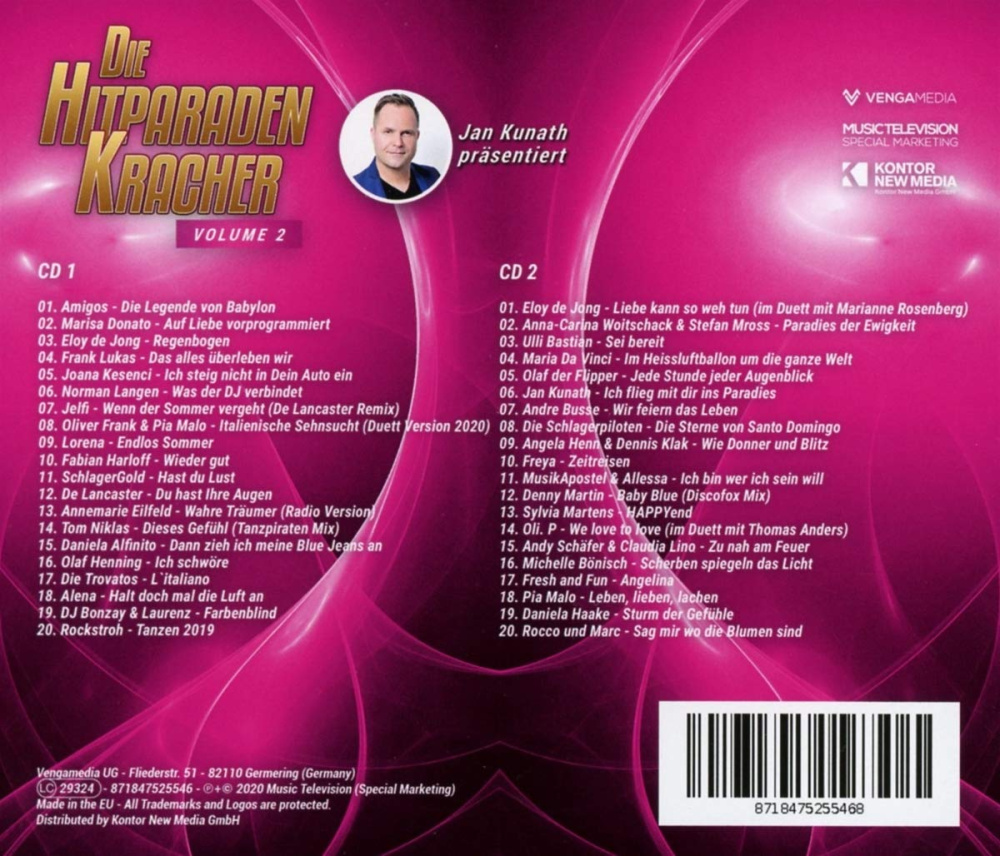 Jan Kunath präsentiert: Die Hitparaden Kracher Vol.2