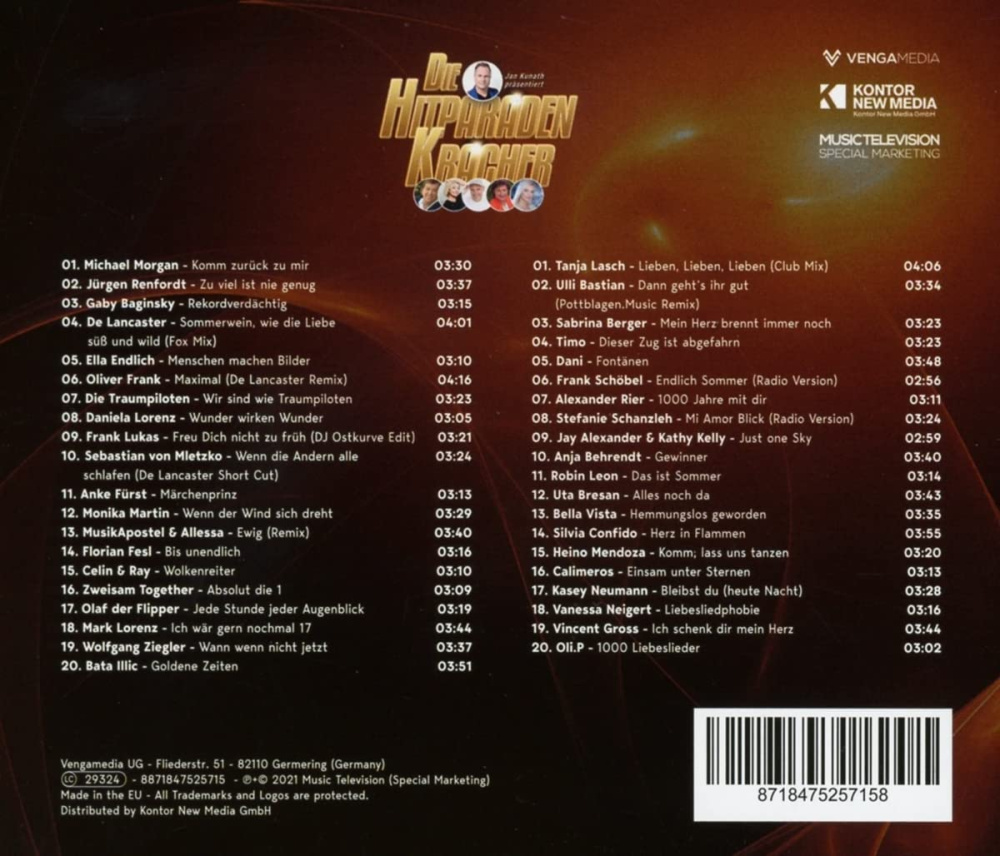 Jan Kunath präsentiert: Die Hitparaden Kracher Vol.3