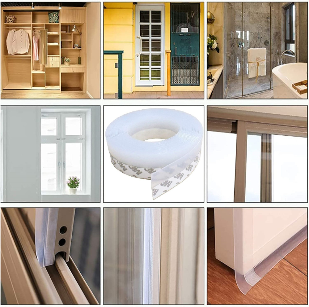 Dichtungsstreifen selbstklebend transparent