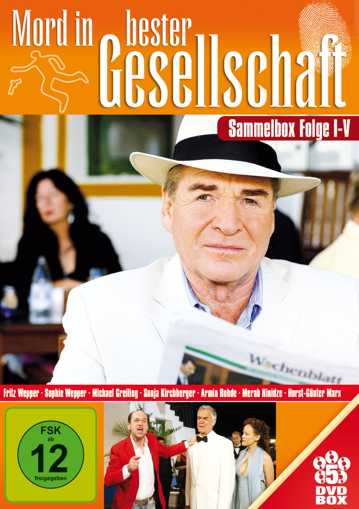 9002986191094 - Mord in bester Gesellschaft - Folge 1-5 (DVD)