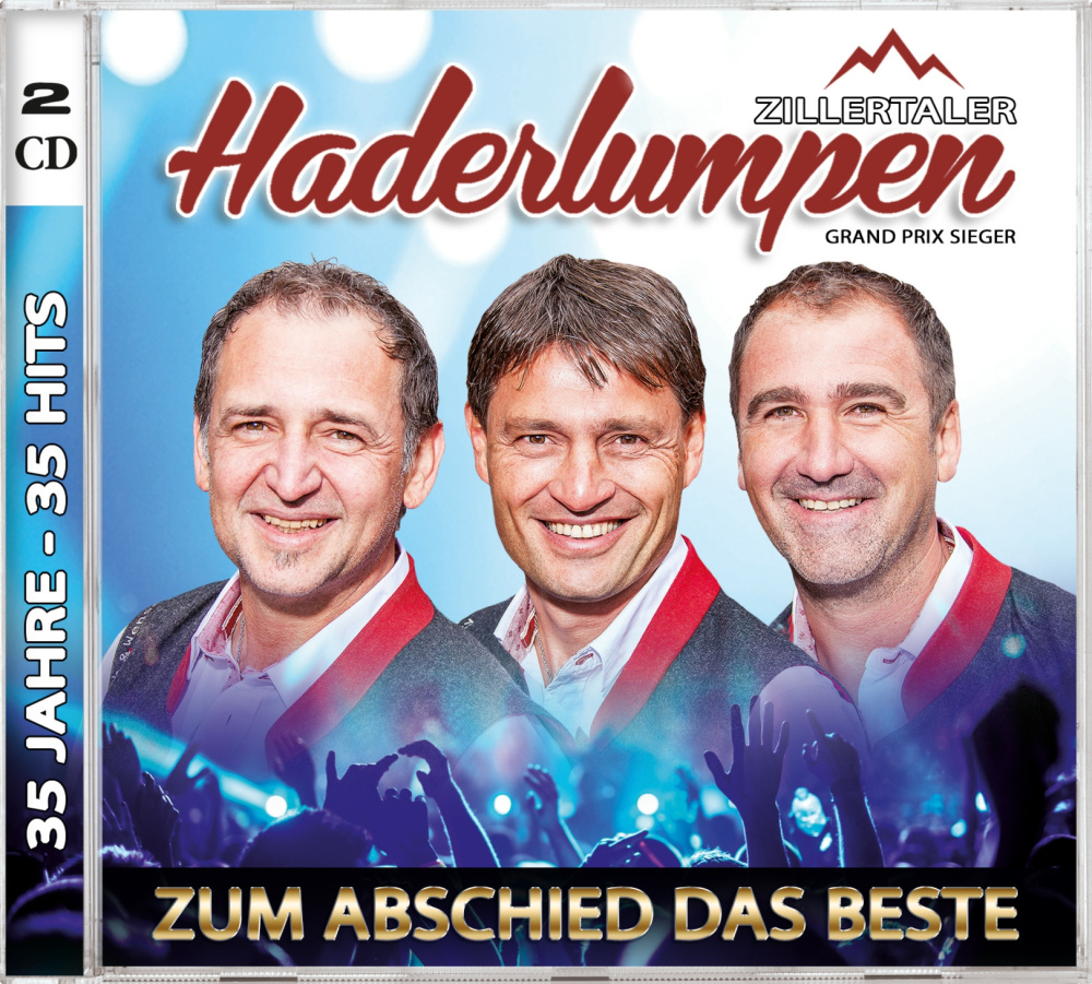 9002986714248 - Zillertaler Haderlumpen - Zum Abschied das Beste - 35 Jahre 35 Hits 2CD - Zillertaler Haderlumpen (CD)