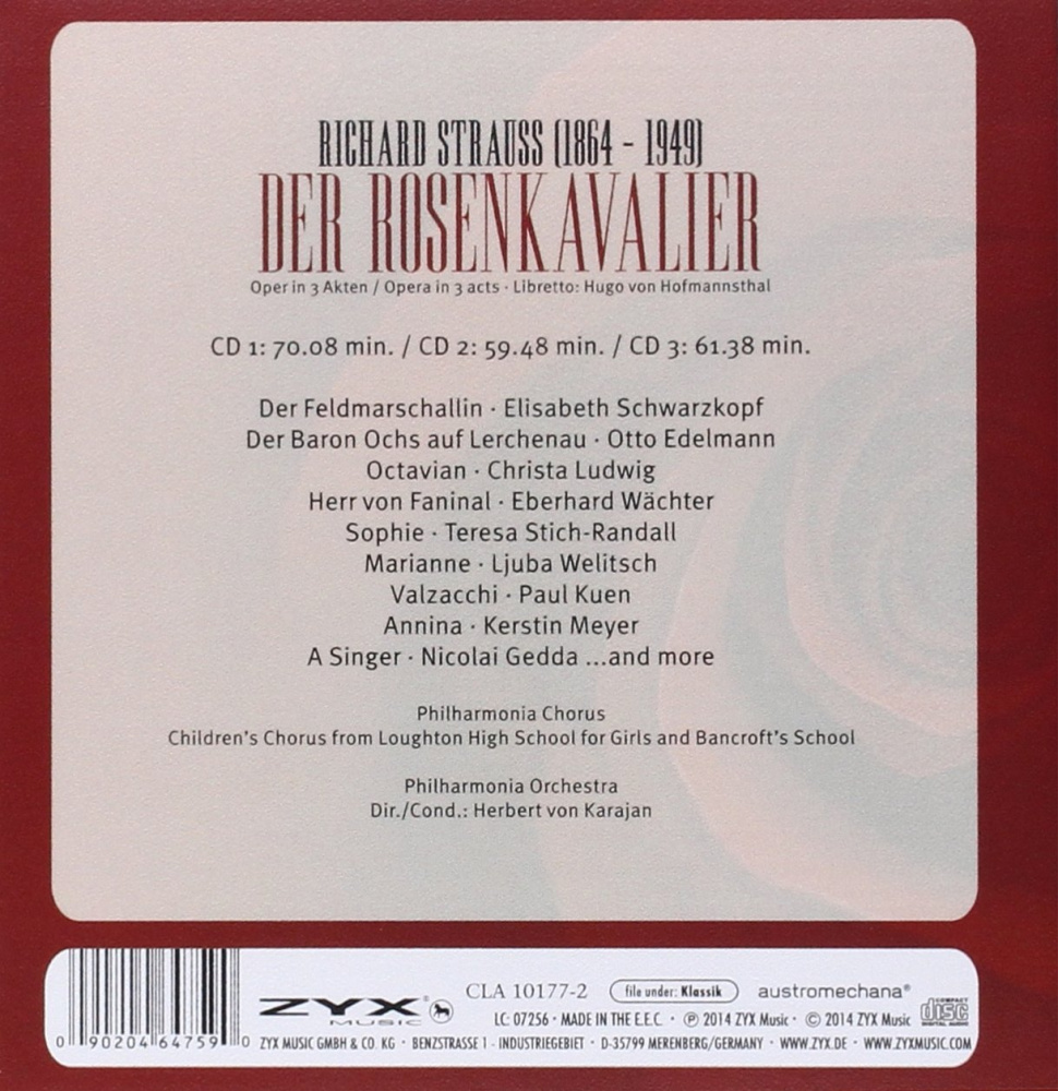 Strauss: Der Rosenkavalier