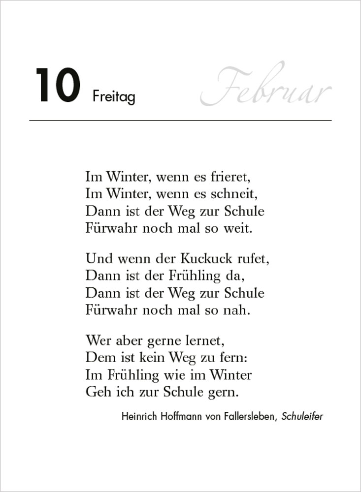 Literaturkalender 2023