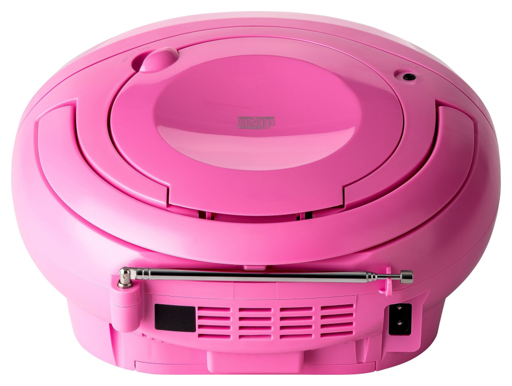 Boombox-Radio mit CD pink