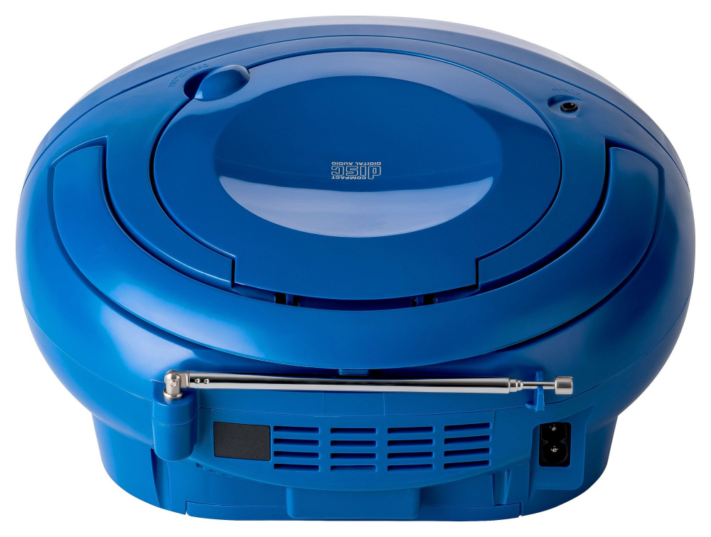 Boombox-Radio mit CD blau