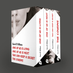 karen_m_mcmanus_vier_baende_im_taschenbuchschuber_one_of_us_is_lying_one_of_us_is_next_two_can_keep_a_secret_the_cousins