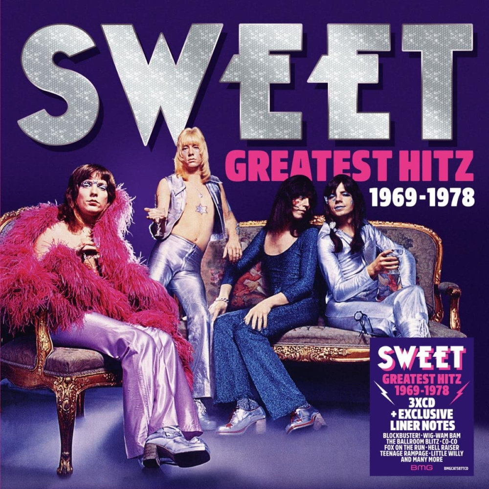 4050538821307 - Greatest Hitz! The Best of Sweet 1969-1978 (3 CDs) - Sweet (CD)