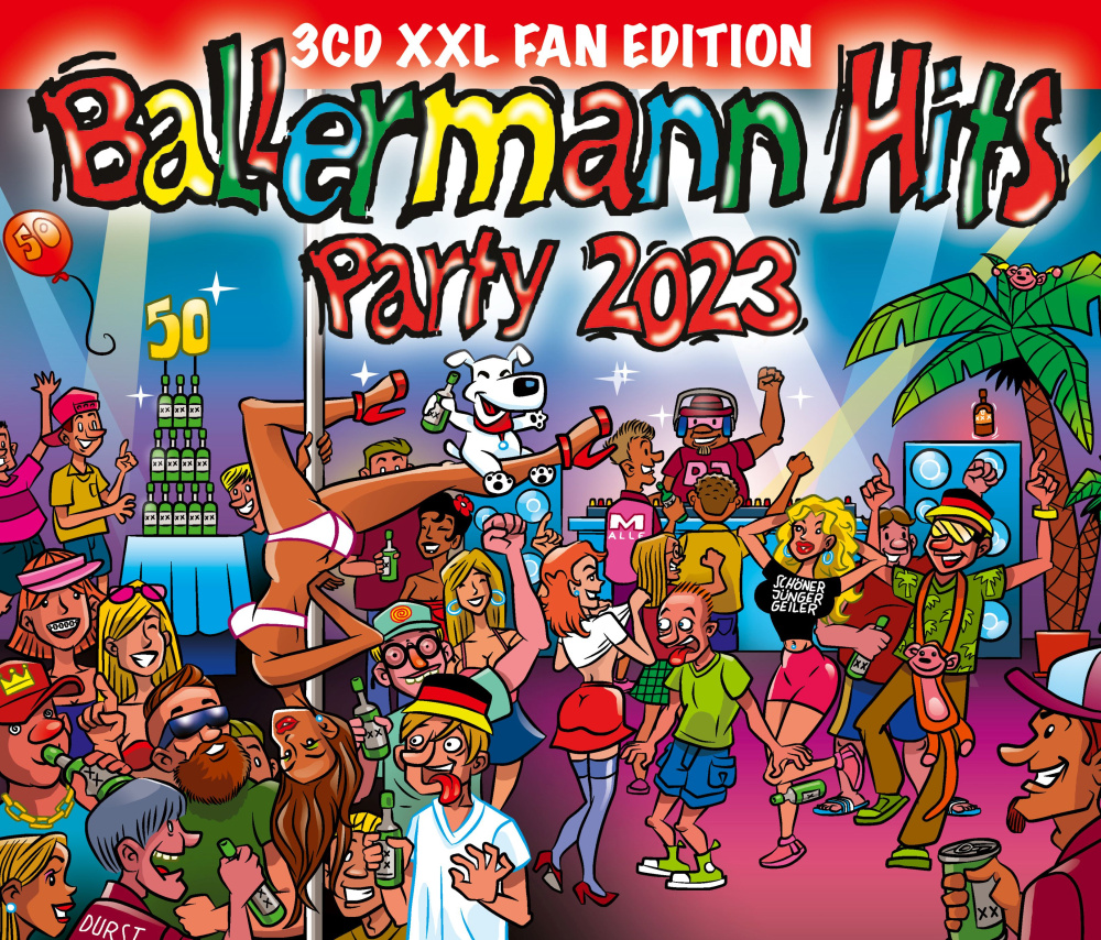 0600753975145 - Ballermann Hits Party 2023 (XXL Fan Edition) (3 CDs) - Various (CD)