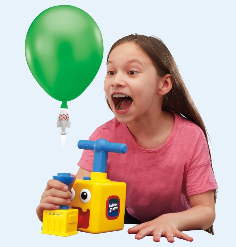 Balloon Zoom - Ballonbetriebenes Spielzeugset 
