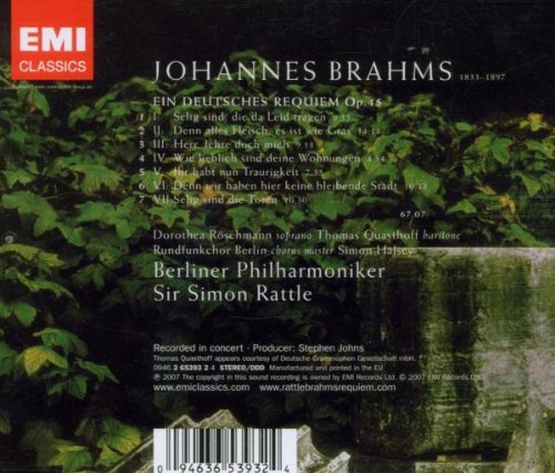 Brahms: Ein Deutsches Requiem