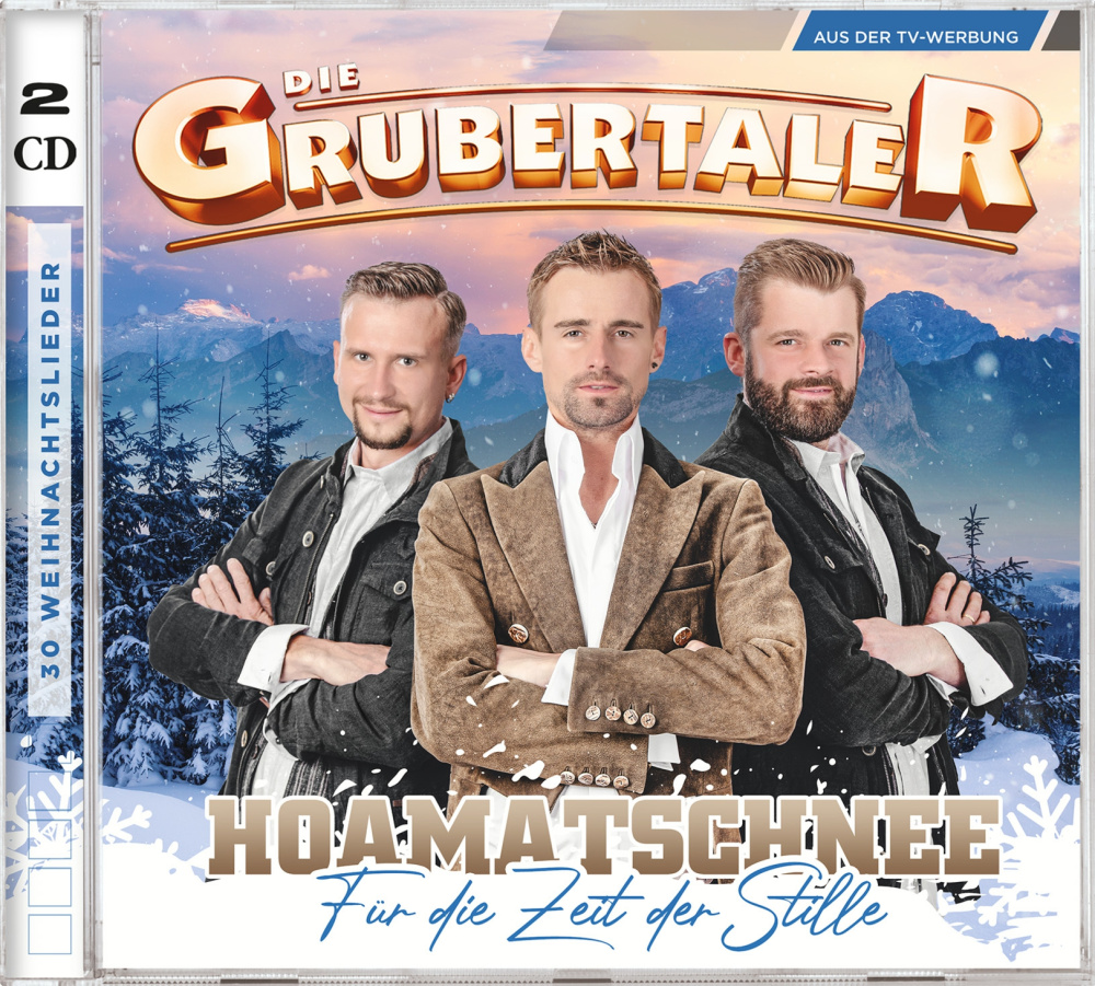 9002986714439 - Die Grubertaler - Hoamatschnee - Für die Zeit der Stille 2CD - Die Grubertaler (CD)