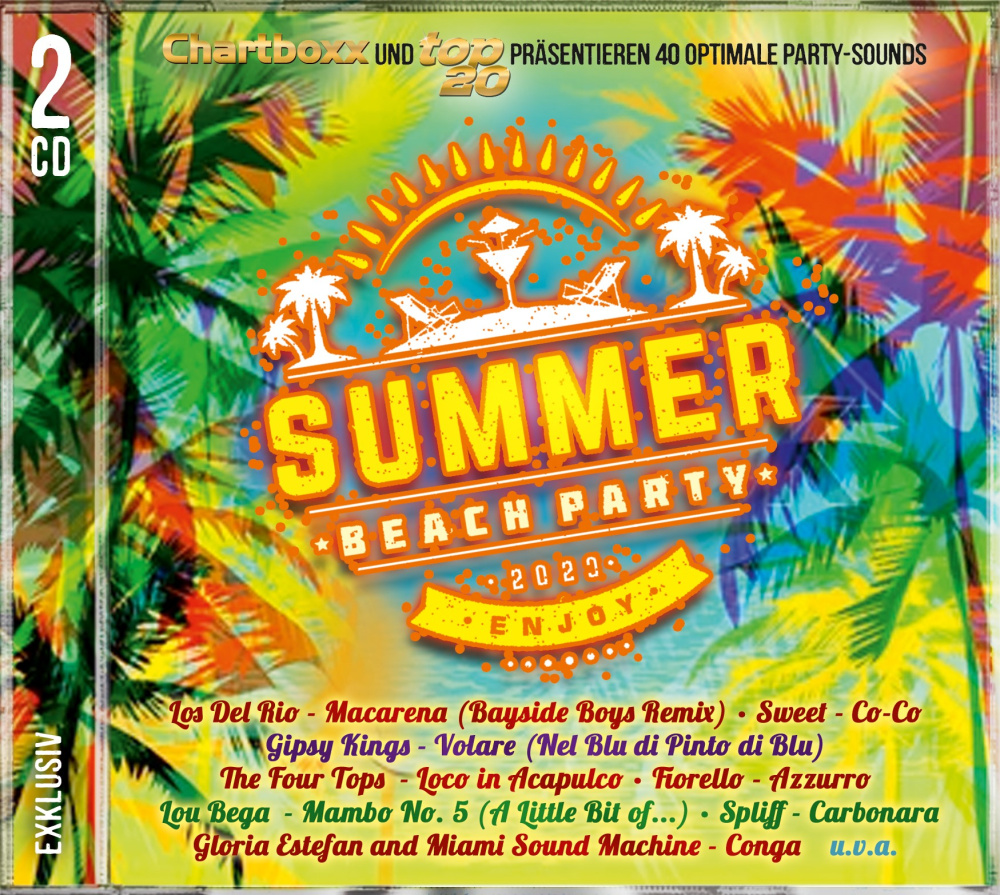 Chartboxx und Top 20 präsentieren: Summer Beach Party 2CD