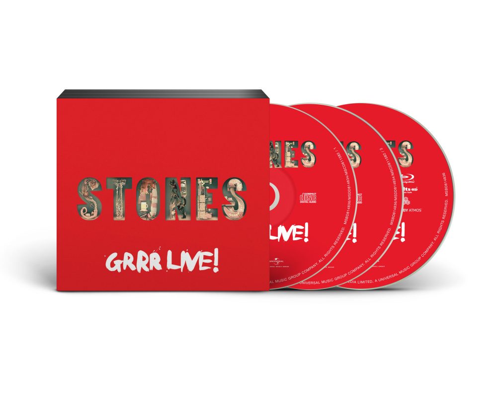 0602448148346 - The Rolling Stones - GEBRAUCHT Grrr Live! Live at Newark (2cd+Dvd) - Preis vom 10082023 050501 h