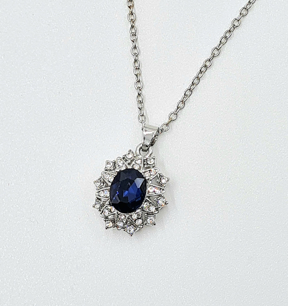 (Os) Halskette Angel Blue