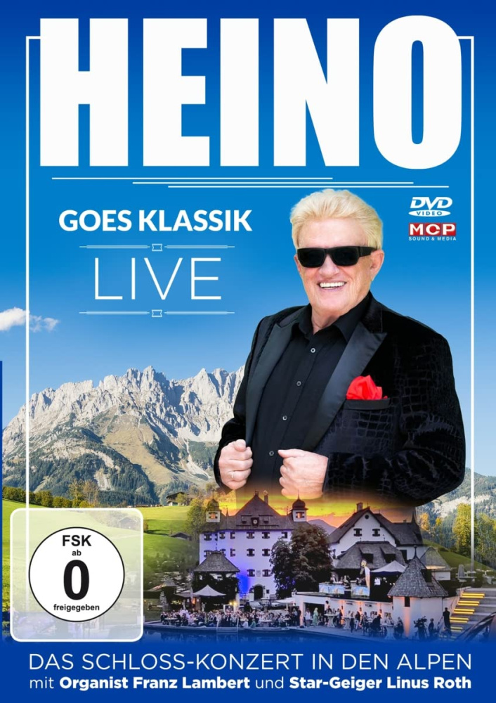 9002986634980 - Heino goes Klassik - Live - Das Schlosskonzert in den Alpen DVD - Heino (DVD)