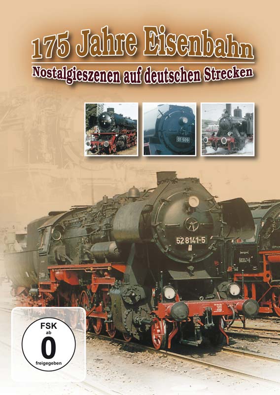 4029759051039 - - GEBRAUCHT 175 Jahre Eisenbahn - Nostalgieszenen auf deutschen Strecken - Preis vom 03072023 050807 h