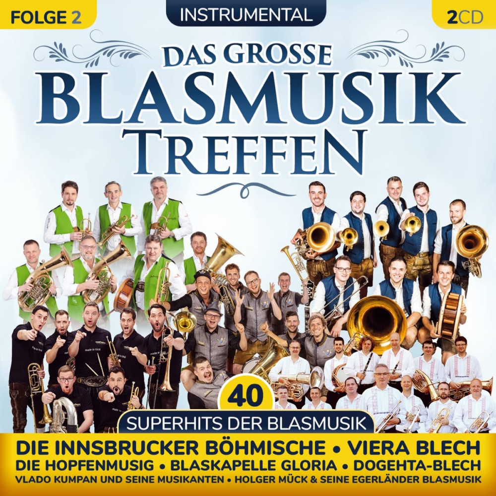 9003549536857 - Various - GEBRAUCHT Das Große Blasmusiktreffen-Folge 2-40 Superhit - Preis vom 27102023 050359 h
